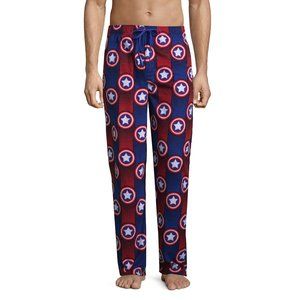 Captain America Knit Pajama Pants 4X